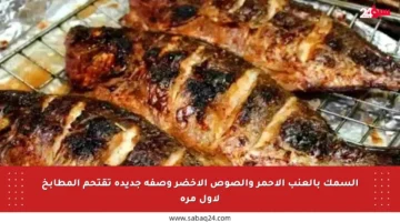 السمك بالعنب الأحمر والصوص الأخضر وصفة جديدة تقتحم المطابخ لأول مرة